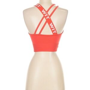 WIT Training Red Sports Bra